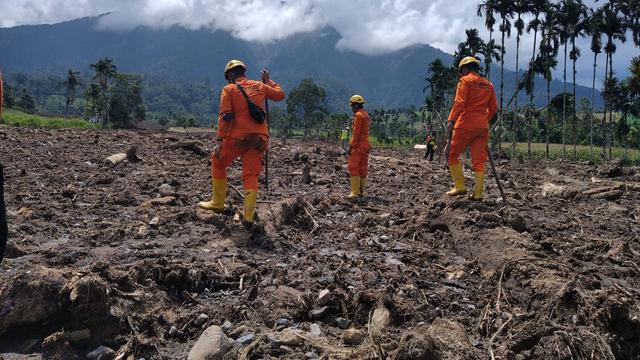Lokasi banjir bandang Malampah Pasaman Barat