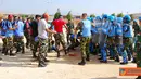 Citizen6, Lebanon: Dalam melaksanakan latihan tersebut, Satgas POM TNI melibatkan Nepbatt (Nepal Battalion) yang bertindak sebagai pengunjuk rasa. (Pengirim: Badarudin Bakri).