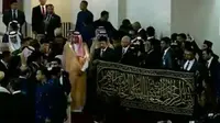  VIDEO: Raja Salman Beri Kiswah Kakbah untuk Masjid Istiqlal