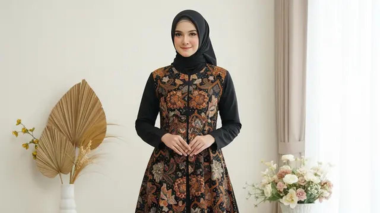 6 Cara Mix &amp; Match Batik Hitam Tanpa Terlihat Kaku dan Tua, Tampil Elegan dan Modern