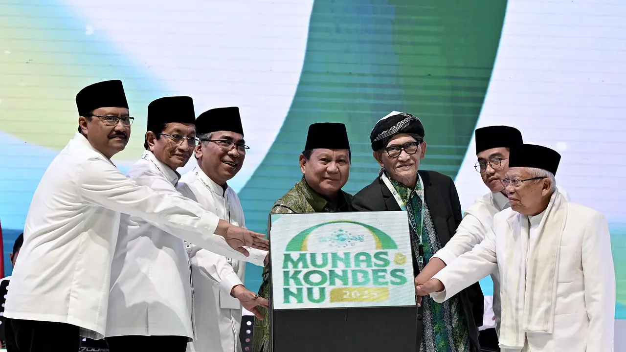 Presiden Prabowo Subianto saat menghadiri Hari Lahir (Harlah) ke-102 Nahdlatul Ulama di Istora Senayan Jakarta, Rabu (5/2/2025). (Foto: Biro Pers Sekretariat Presiden)