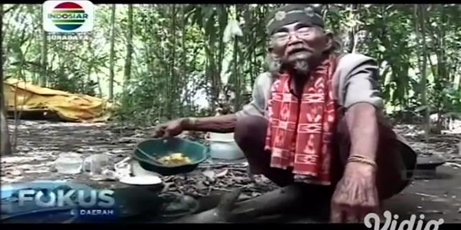 VIDEO: Pria Renta di Jombang Hidup Sebatang Kara, Pantang Meminta-minta