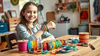 Cara Membuat Gelang dari Tali Kur untuk Pemula, Ketahui Teknik Anyamannya