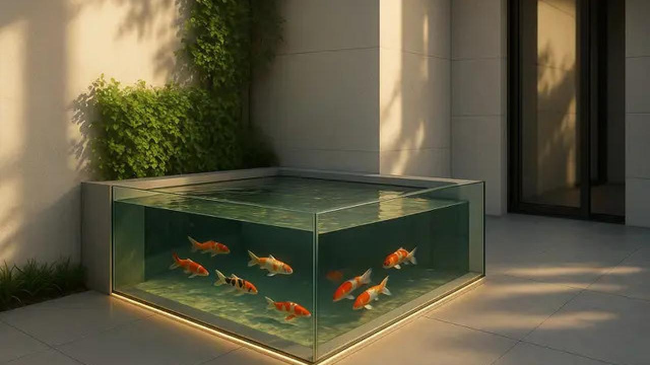 7 Gambar Kolam Ikan di Sudut Rumah Minimalis, Menambah Kesan Natural di 2025
