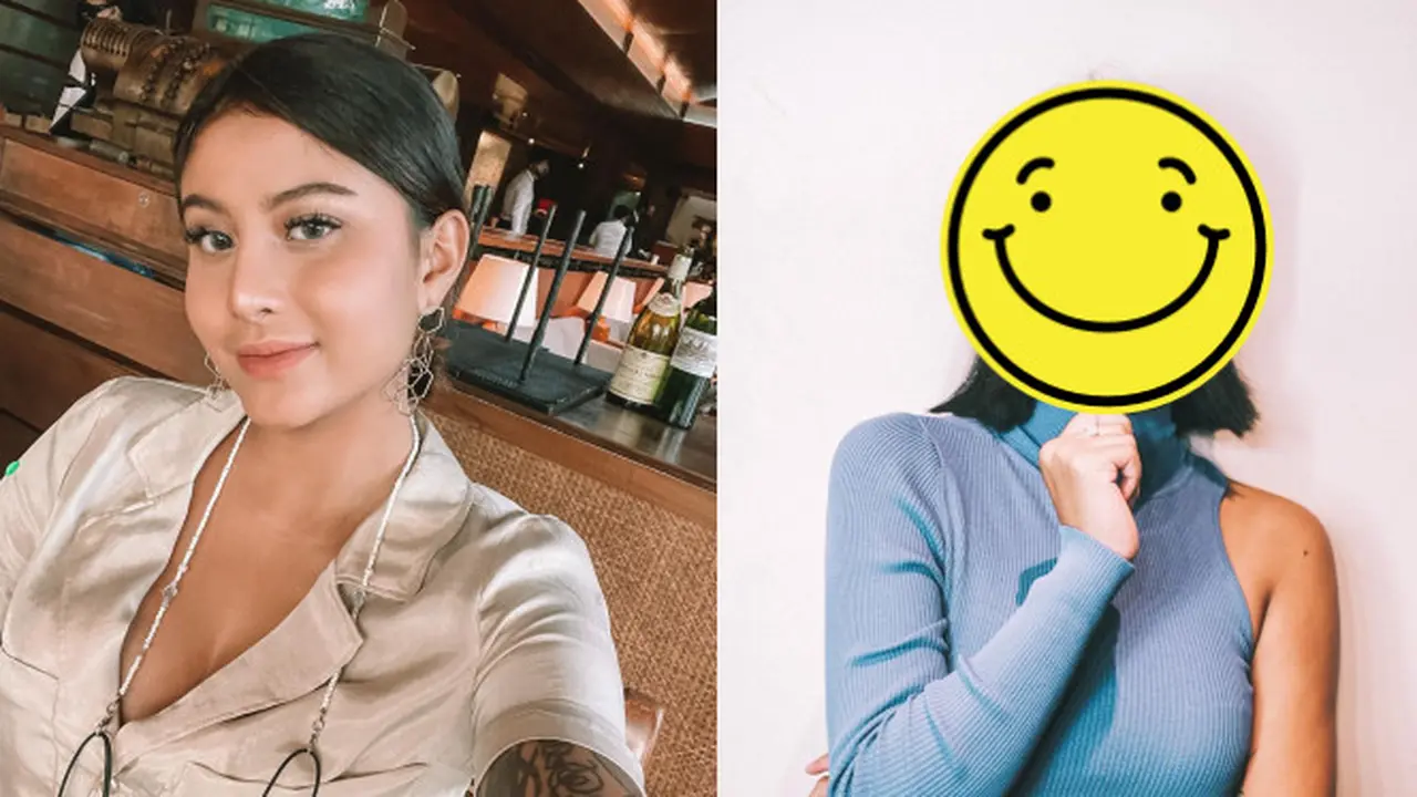 Potret Awkarin Dengan Warna Rambut Baru