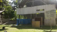 Balai Desa Mata Bondu, kotor dan tak terurus.(Liputan6.com/Ahmad Akbar Fua)