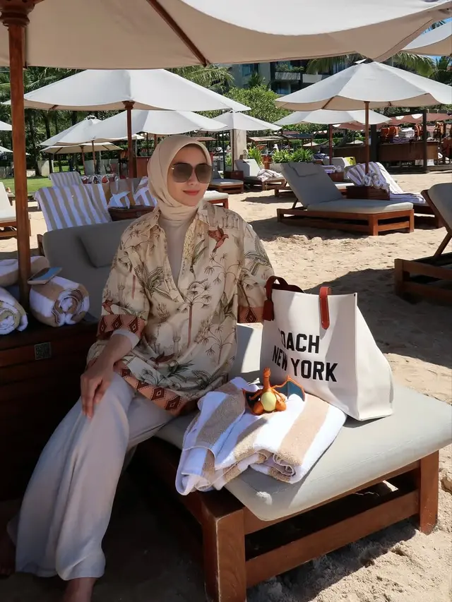 Gaya Stylish Citra Kirana di Bali, Ternyata Hasil 400 Kali Jepretan Suami