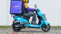 Setelah merilis inovasi PaxelRecycle (jemput-kelola sampah e-commerce) dan kardus reusable sebagai bentuk tanggung jawab terhadap lingkungan, Paxel migrasi ke motor listrik (Foto: Paxel)