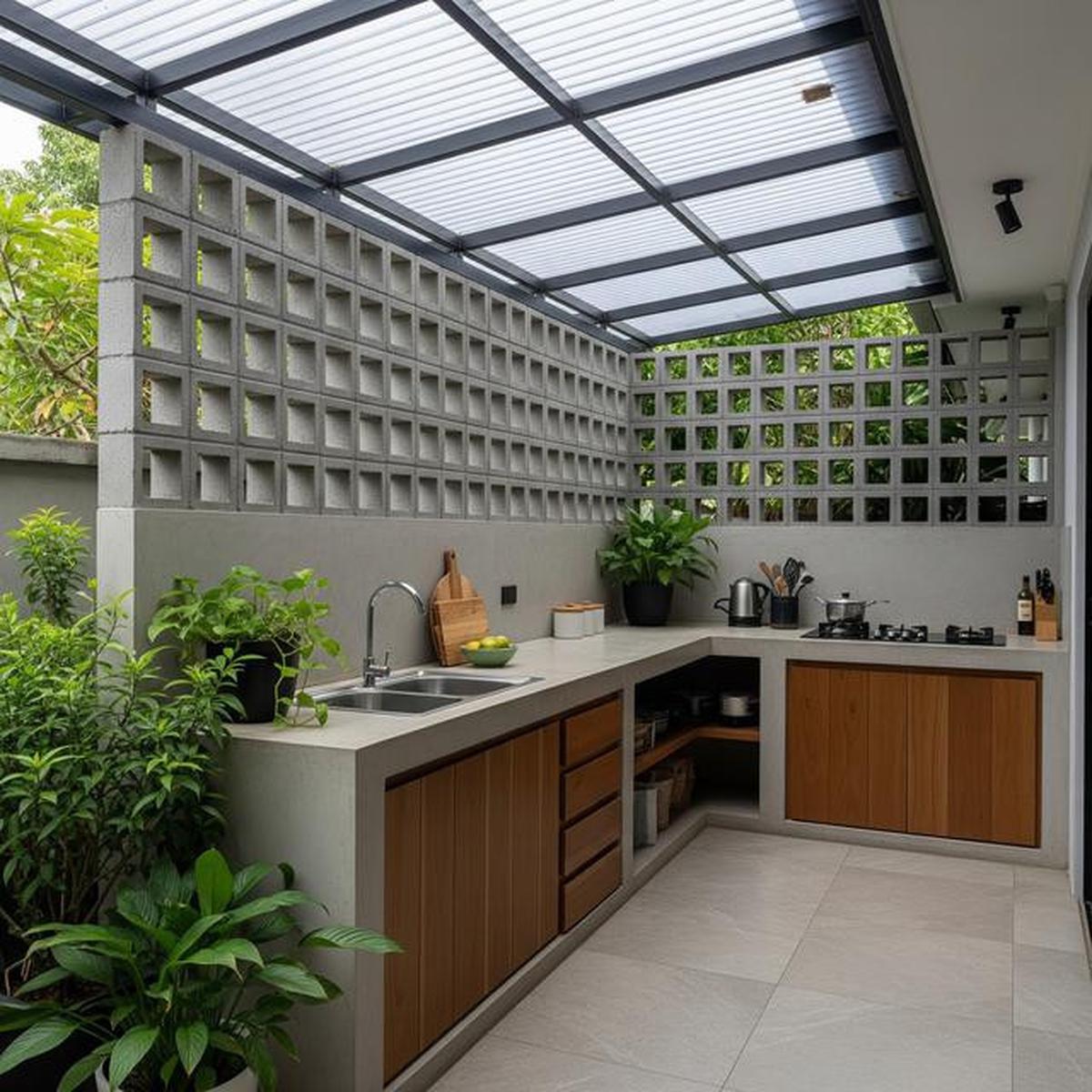 7 Model Dapur Minimalis di Belakang Rumah, Estetik, Fungsional, dan Nyaman