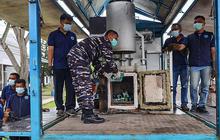 FOTO: Ketamine 41 Kilogram Dimusnahkan,  TNI AL Ungkap Jalur Selundupan di Perairan Belawan
