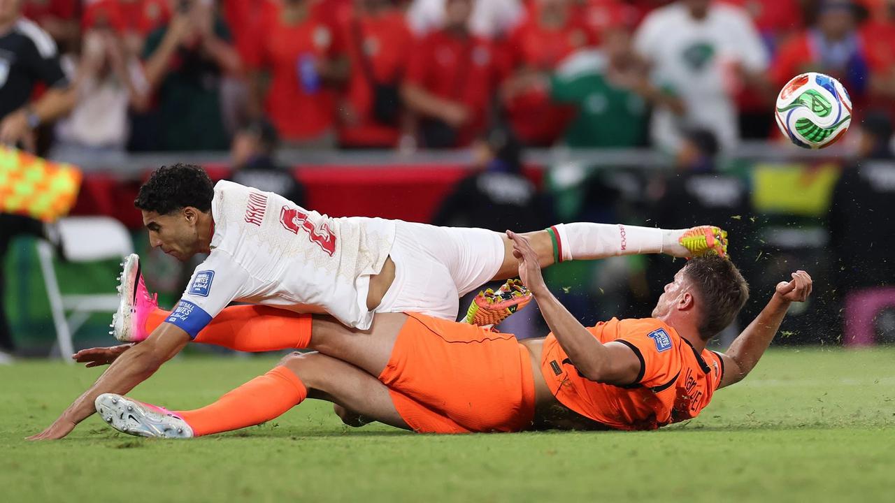 FOTO: Maroko Hentikan Langkah Belanda di Piala Dunia 2026