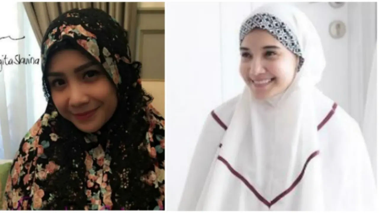 Mukena Nagita Slavina dan Zaskia Sungkar 