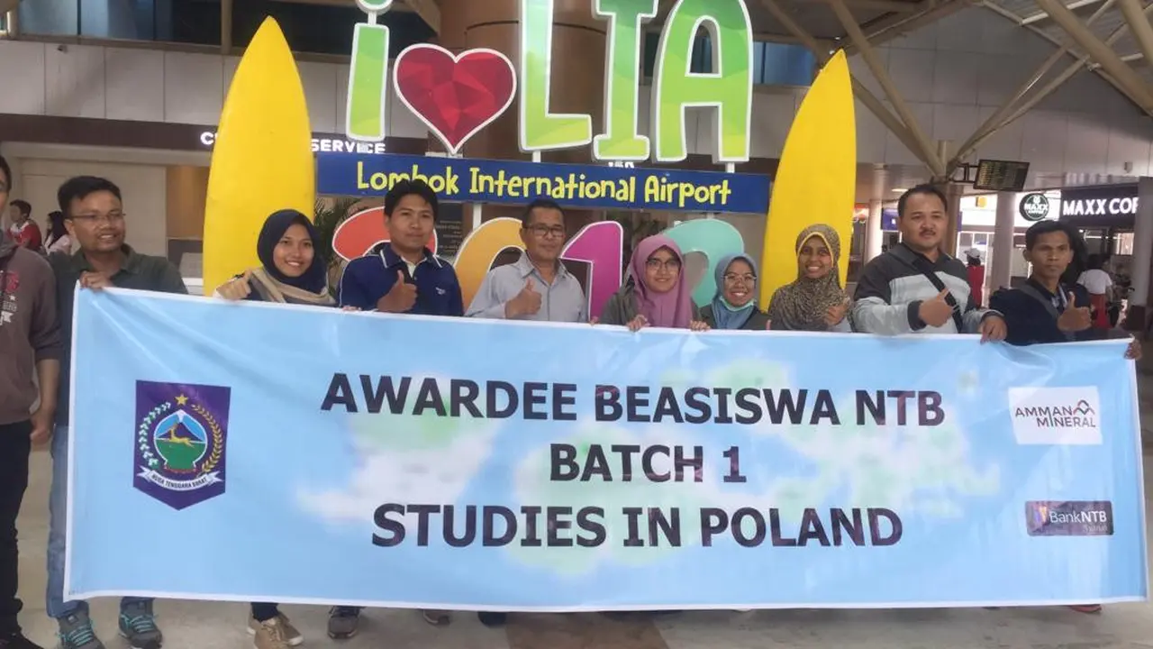 Pemuda NTB terbang ke Polandia