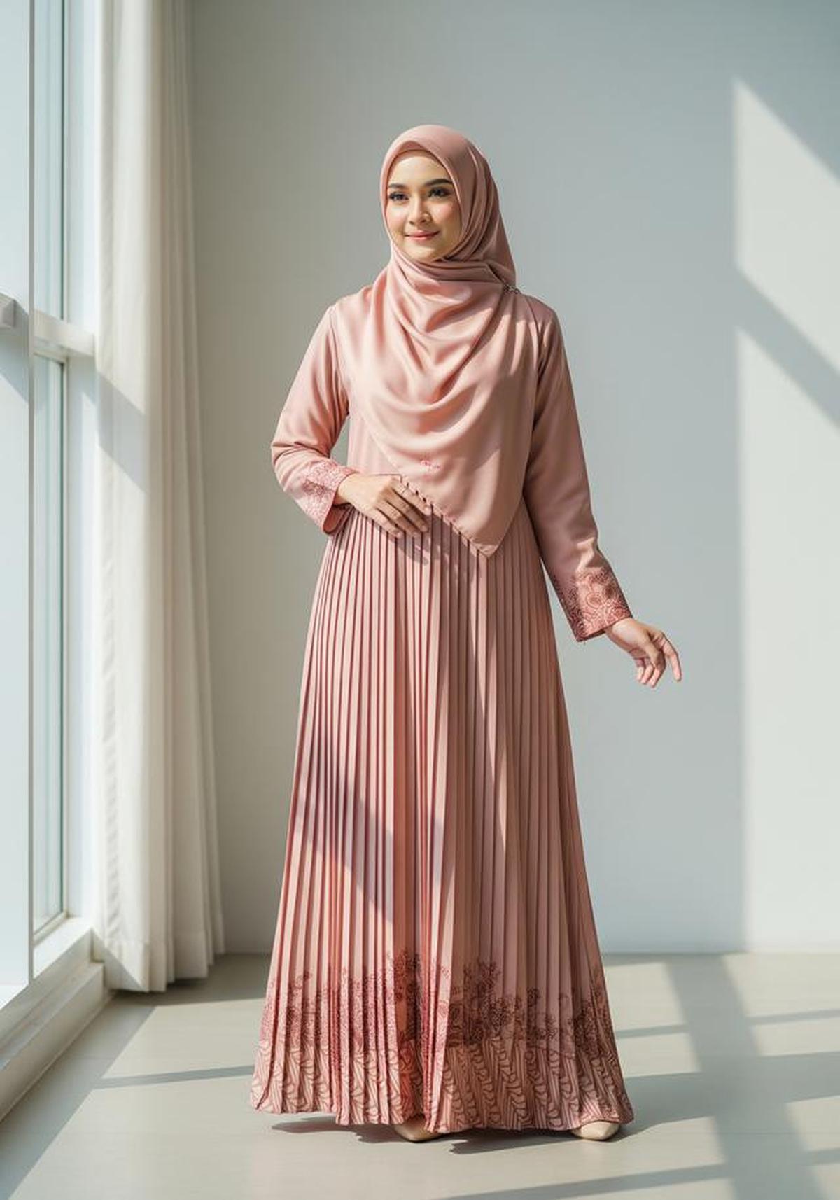 Trend Gamis Lebaran 2026: Kombinasi Mauve, Mocha, dan Gold Aman untuk Semua Warna Kulit