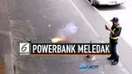 Seorang turis asal Afrika terlihat panik saat mengetahui tasnya terbakar karena powerbank miliknya meledak. Insiden ini terjadi di Bandara Internasional Chiang Mai, Thailand.
