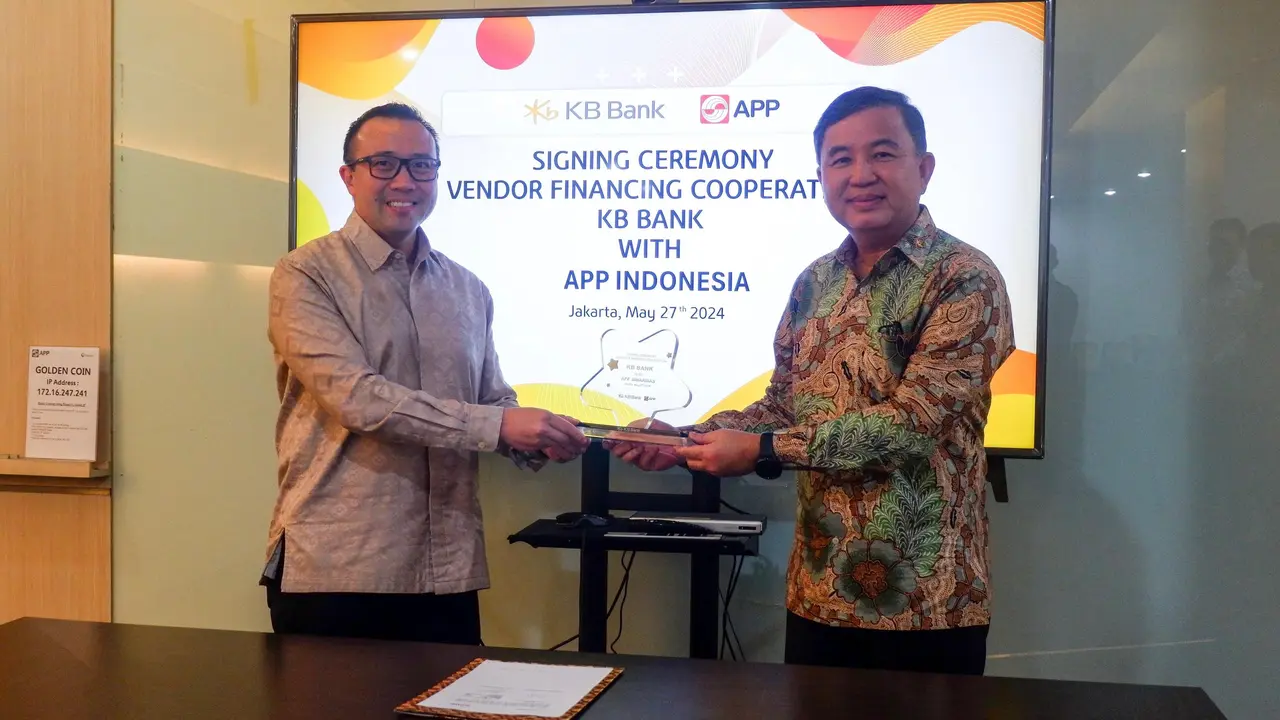 Dorong Pertumbuhan Bisnis, KB Bank dan APP Indonesia Kerja Sama Berikan Solusi Pembiayaan Inovatif bagi Mitra Usaha