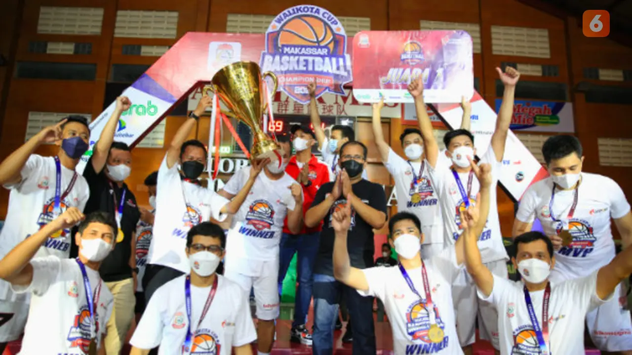 Danny Pomanto tutup secara resmi Wali Kota Makassar Cup Basket Ball Championship (Liputan6.com)