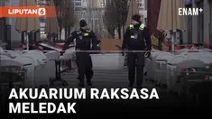Aquarium raksasa yang berada di sebuah hotel Berlin pecah pada Jumat pagi (16/12) waktu setempat. Akuarium ini menampung 1500 ikan dengan jenis yang berbeda tetapi hanya 30 ikan yang dapat diselamatkan.