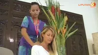 [VIDEO] Enaknya Pijat Gratis di KTT APEC Bali
