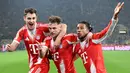 Gol tersebut sukses membawa Bayern Munchen menang dengan skor 3-2. (AP Photo/DPA/Federico Gambarini)
