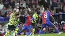 Sementara Crystal Palace kini berada di peringkat ke-11 dengan tiga poin. (AP Photo/Kin Cheung)