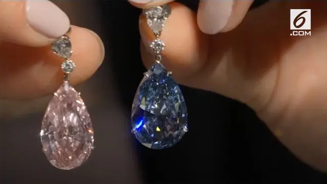 Rumah lelang Sotheby's di Jenewa, Swiss berhasil menjual sepasang anting berlian 16 karat seharga Rp 763,5 Miliar.