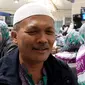 Jemaah haji asal Surabaya mengaku senang dengan pelayaan di Arab Saudi. (Liputan6.com/Taufiqurrohman)