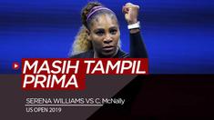 Berita Video Menang di Putaran Kedua AS Terbuka 2019, Serena Williams Masih Prima di Usia 37 Tahun