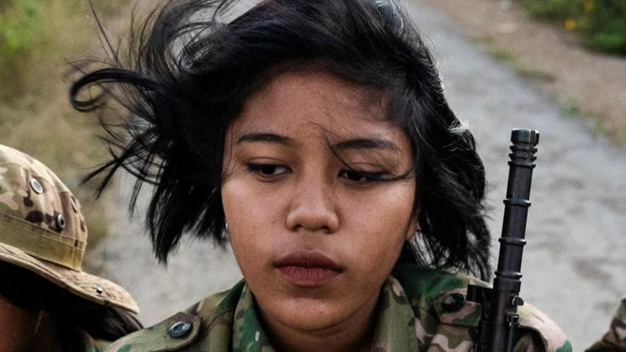 FOTO: Perempuan-Perempuan Tangguh Mandalay Tak Gentar Perangi Junta Militer Myanmar