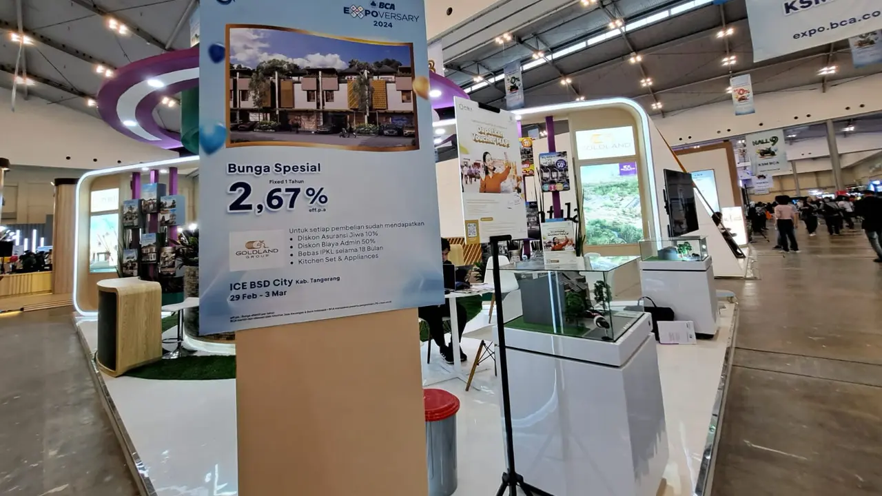 BCA Expoversary 2024, Tawarkan Bunga KPR 2,67 Persen
