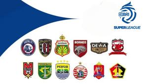 Cover logo-logo tim yang mengikuti kompetisi BRI Super League 2025/2026&nbsp;(Bola.com/Wiwig Prayugi)