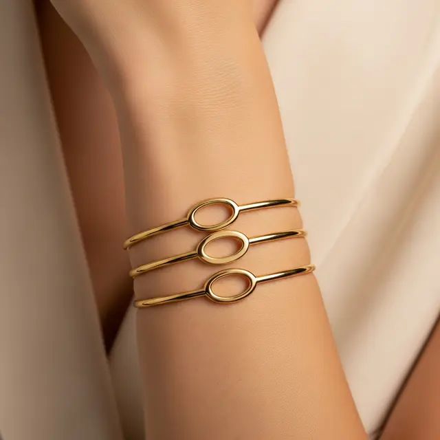 9 Model Gelang 3 Emas