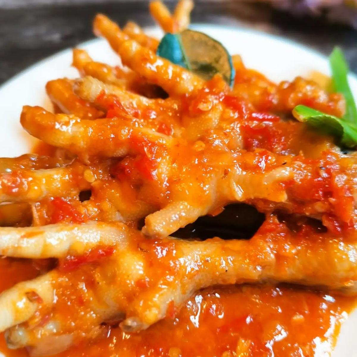 Menu Masakan Ceker Setan Malang