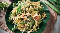 Urap Banjar Bunga Pepaya. (dok. Cookpad/@meldayanti)