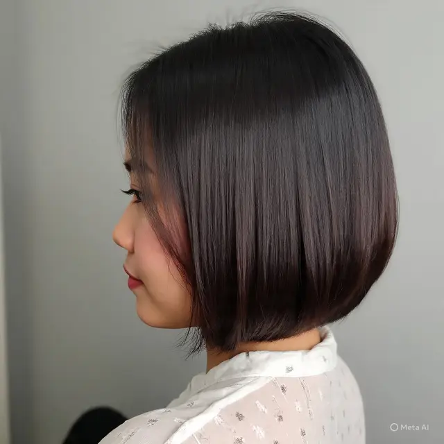 Gaya Rambut Bob Pendek Wanita Karir Praktis