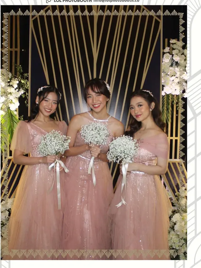 6 Potret Gaya Eks Member JKT48 Kompak Jadi Bridesmaid Pernikahan Jessica Veranda, Haruka hingga Kinal