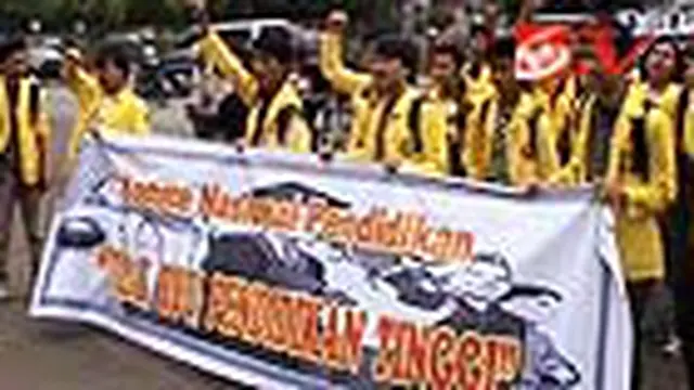Mahasiswa Tolak RUU Pendidikan
