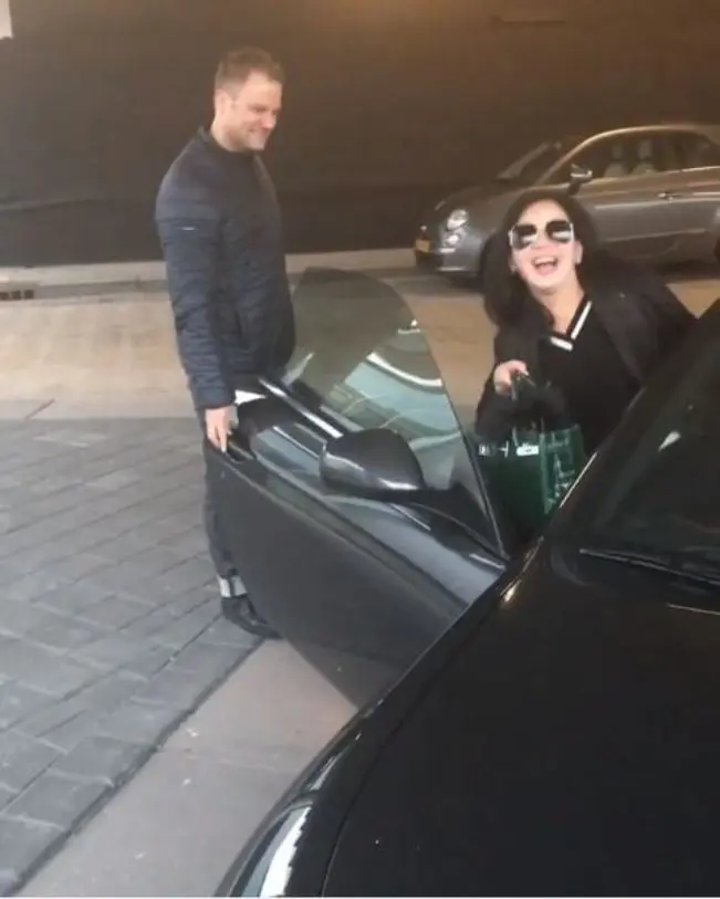 Syahrini dan Dash Berlin di Belanda pada 2016. (Instagram - @princessyahrini)