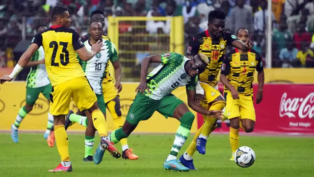 FOTO: Ghana Lolos ke Piala Dunia 2022 Usai Singkirkan Nigeria