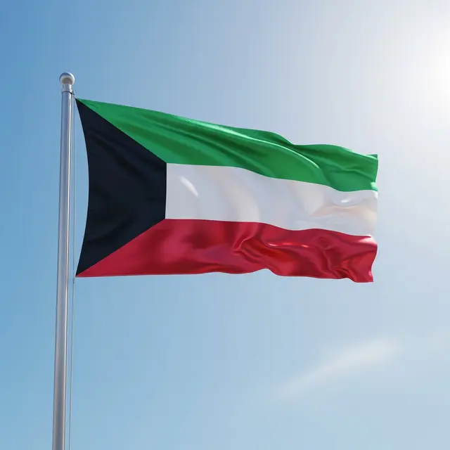 Bendera Kuwait (AI Generated)