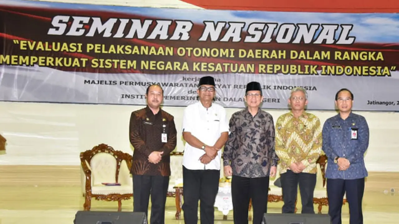 Agun Gunandjar: Otonomi Daerah Harus Memperkuat NKRI