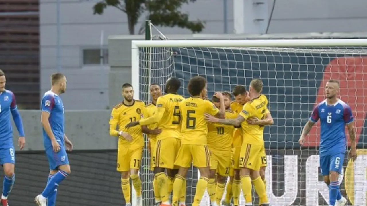 Islandia vs Belgia