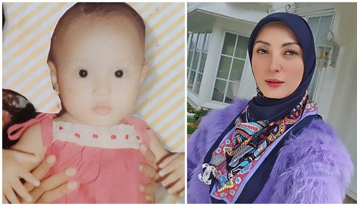 Della Puspita berperan sebagai Tante Happy di sinetron Eneng dan Kaos Kaki Ajaib. Punya mata belo, ini adalah foto lawas masa kecil Della Puspita yang menggemaskan. Terlihat dari fotonya, ini momen Della Puspita saat baru belajar berdiri dan berjalan. Lahir pada 1979, kini Della Puspita menginjak usia 44 tahun. 27 tahun berkarier, banyak sinetron, film hingga FTV yang sudah dibintanginya. (Liputan6.com/IG/@dellapuspita00)