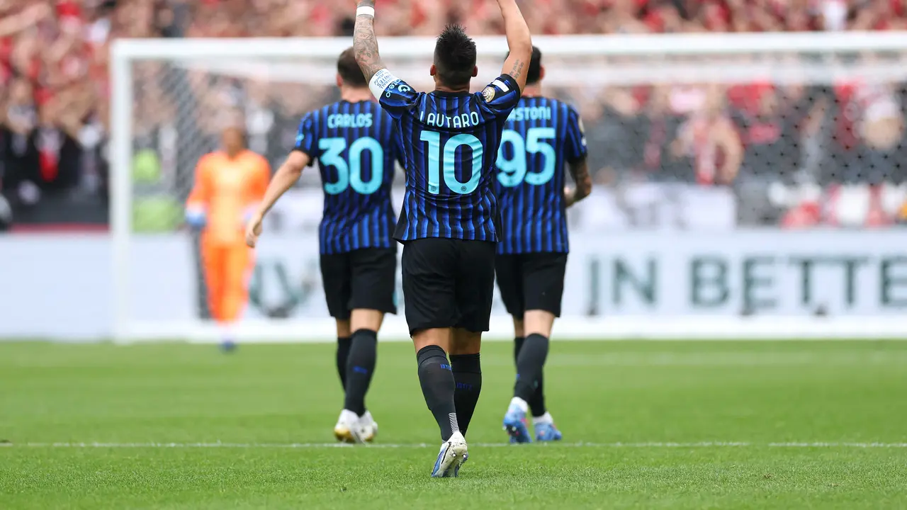 Kapten Inter Milan Lautaro Martinez Vs Urawa Reds
