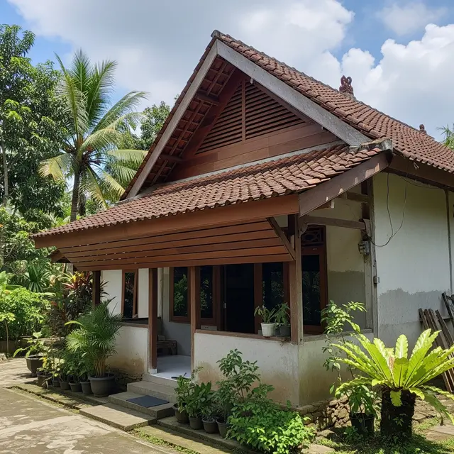 Rumah Sederhana dengan Soffit Vent