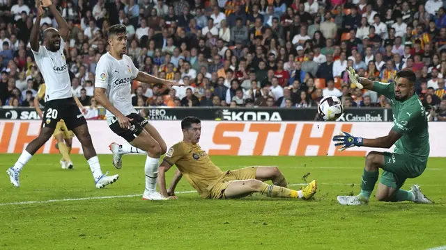 Pertandingan LaLiga Valencia vs Barcelona