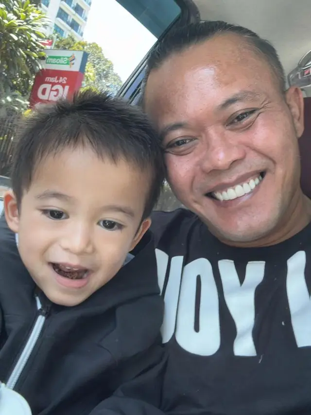 Potret Adzam dan Sule (Sumber: Instagram/@nathalieholscher)