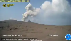 Anak Krakatau Erupsi Lagi, Aktivitas Kegempaan Masih Tinggi