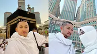 6 Potret Angga Wijaya Umrah Usai Cerai dari Dewi Perssik, Dikabarkan Bareng Istri Baru
