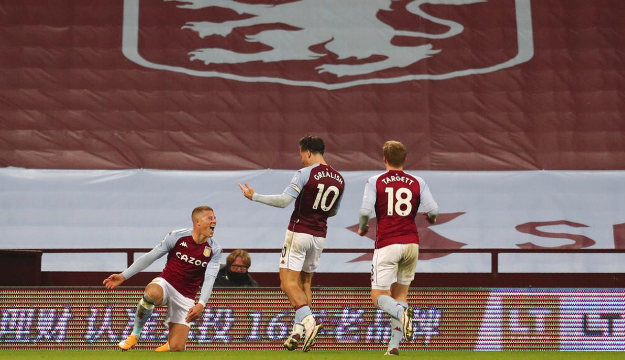 Foto Aston Villa Bantai Liverpool 7 2 Bola Liputan6 Com